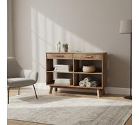 Mobile Soggiorno Moderno 2 Cassetti 117.8x40x85cm DecHome