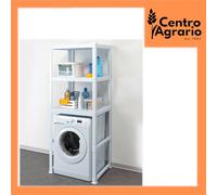 mobile sopra lavatrice asciugatrice scaffale salvaspazio per lavanderia 3 piani