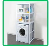 mobile sopra lavatrice e asciugatrice scaffale salvaspazio per lavanderia