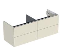 Mobile sottolavabo Geberit ONE per lavabo da appoggio, 4 cassetti, 133,2 x 50...