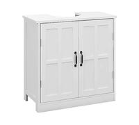MOBILE SOTTOLAVABO KLEANKIN IT834-574V80WT - Armadio in MDF Bianco con 2 porte