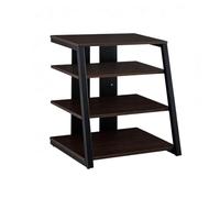 Mobile stereo e supporto audio per apparecchi Hi-Fi e archiviazione media | 3 e 4 ripiani, console multimediale struttura metallica, supporto per giradischi e home theater(4 Tier)