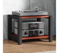 Mobile Stereo Rack Armadietto Rack Per Componenti, Mobiletto Stereo E Portaoggetti Per Supporti Multimediali \U2013 Nero - Supporto Per Scaffalature Video, Sistemi Stereo E Componenti - Mobi