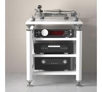Mobile Stereo Rack Armadietto Scaffali Per Videoregistratori, Espositori Per Cd, Supporti Multimediali, Ripiani Per Videogiochi, Supporti Multimediali Con Prese Multiple, Supporti Per L'I
