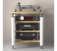 Mobile Stereo Rack Armadietto Scaffali Per Videoregistratori, Espositori Per Cd, Supporti Multimediali, Ripiani Per Videogiochi, Supporti Multimediali Con Prese Multiple, Supporti Per L'I