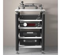 Mobile Stereo Rack Armadietto Scaffali Per Videoregistratori, Espositori Per Cd, Supporti Multimediali, Ripiani Per Videogiochi, Supporti Multimediali Con Prese Multiple, Supporti Per L'I
