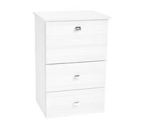 Mobile stiro asse scomparsa legno Bianco - 1 anta 2 cassetti