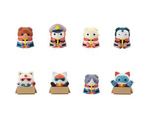 Mobile Suit Gundam Mega Cat Project Trading Figures Nyandam We are The Earth Federation Force Special Set 3 cm
