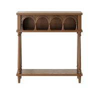 Mobile Tavolo da ingresso in stile fattoria, tavolo consolle in legno con ripiano aperto, tavolo da divano da 39,37" con spazio di archiviazione, tavoli consolle for ingresso, soggiorno, corridoio, fo