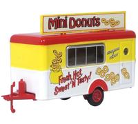 Mobile Trailer Mini Donuts 1:76 Scala Oxford Diecast 76TR019