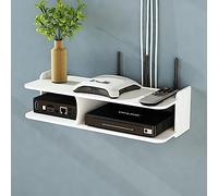 Mobile TV A Parete - Mobile TV Sospeso - Porta Tv Galleggiante, Mobile Sospeso Per TV, Ripiani Consolle Da Parete Set-Top Box Shelf Scatola/ripiano Del Router WiFi, Cavi Nascosti ( Color : 50x20x13cm