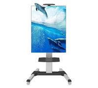 Mobile TV Cart Mobile TV Stand Rolling TV Stand 40-70 Inch TV Staffa Universale Mobile Cart Floor-Standing Pubblicità Video Grande Schermo Hanger (