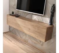 Mobile TV Como, rovere miele - sospeso, per soggiorno o camera da letto