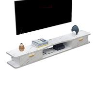 Mobile TV galleggiante da parete con 2 ante console multimediale mensola portaoggetti per soggiorno e camera da letto elegante mobile TV sospeso (colore: G Size: 100 cm)