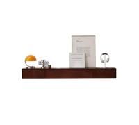 Mobile TV galleggiante Mobile TV sospeso, mobile a parete con 2 cassetti, console multimediale for l'intrattenimento Supporto TV galleggiante(Bruin,Grande)