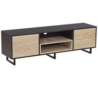 Mobile TV in legno scuro