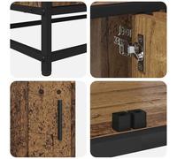 Mobile TV Legno vecchio 210 x 35 x 41 cm Legno multistratoMobile TV con LED