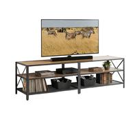 Mobile TV Lowboard Porta TV Soggiorno Sideboard Legno e Metallo 75" 60"