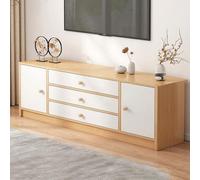 Mobile TV Moderno di metà secolo, mobiletto Porta TV in Legno con Contenitore, credenza, Tavolo da Buffet, mobiletti for Soggiorno, Cucina, Sala da Pranzo, Ingresso, Ufficio(3,L-120cm/47.24IN)
