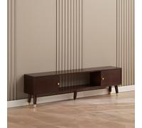 Mobile TV moderno per centro di intrattenimento, console multimediale con porta scorrevole, elegante contenitore per soggiorno, supporto TV versatile, consolle multimediale salvaspazio.