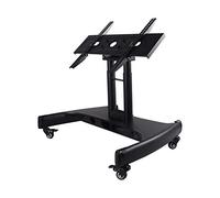 Mobile TV Rack Stand con Ruote Full Motion Universale Carrello TV per Pubblicità Schermi & Sala Conferenze - Altezza Regolabile Facile Mobilità Design Robusto