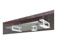 MOBILEFOX Supporto da tavolo per notebook, MacBook, 0-35 mm di altezza, colore: bianco