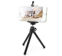 Mobilefox Supporto treppiedi con slot per fotocamera compatibile con iPhone 6S/6/Plus/SE/5/5S/4S/4