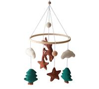 Mobiles de Chambre Bébé - Mobiles de lit Faon avec Alberi,Accessori Passeggino per Compleanno Nascita Ragazzo Ragazza Preschoolare Tramonto Bambino