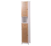 Mobiletto a colonna in legno MDF laccato, 2 ante e 1 cassetto, Sìordine
