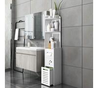 Mobiletto ad Angolo, 5 Strati Rack di stoccaggio Verticale Organizzatore mobilet