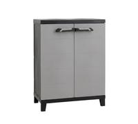 Mobiletto Armadio Basso Multiuso 2 Ante Ripiano Interno Prime 60x40x88 cm