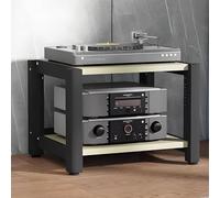 Mobiletto Audio A 2/3/4/5 Livelli, Supporto For Giradischi, Supporto For Componenti Multimediali AV(White,H40cm/15.7in)