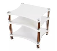 Mobiletto Audio HiFi a 3 Livelli, scaffale Multifunzionale per Amplificatore, mobiletto per TV, Rack per Altoparlanti, Rack per Amplificatore AV/Giradischi/decoder Sky/Stampante (60 * 78 * 4