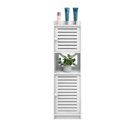 Mobiletto bagno, mobiletto per WC, mobiletto per WC, portaoggetti per bagno, cassetto, vano, salvaspazio, piccoli spazi,organizzatore domestico per ufficio, soggiorno, cucina, ingresso, 22*20*75cm