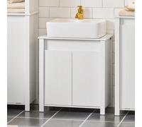 Mobiletto base estraibile per bagno con 2 ante, L60 x P34 x A65,5 cm, arredo bagno, organizer bagno, accessori bagno estivi, BZR101-W Noi prendiamo parte alle procedure OSS. Tutte le fatture vengono e