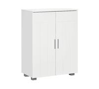 MOBILETTO DA BAGNO KLEANKIN IT834-346WT - Armadio in MDF Bianco con 2 porte e 3 ripiani