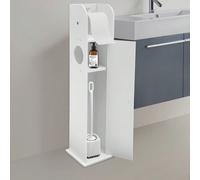 Mobiletto da bagno multifunzionale, mobile da bagno indipendente, scaffali organizer per il bagno, articoli per il ritorno a scuola DescrizioneTi preoccupa ancora di non avere abbastanza spazio in bag