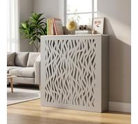 Mobiletto decorativo per copriradiatore con ripiano portaoggetti, moderno | Grandi copriradiatori decorativi per la casa, ideali per case moderne e villette a schiera.(31.5" x 31.5" x 7.9")