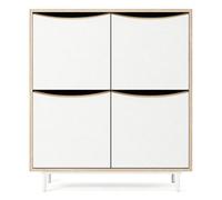 Mobiletto Decotique Sabbia Bianco/Rovere