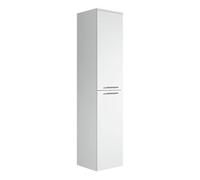 Mobiletto del Bagno Saturnus 130 cm Bianco - Mobiletto armadietto per Il Bagno, Armadio mobili Cabinet Laterale
