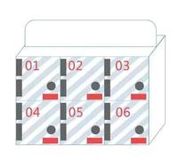 Mobiletto for cellulare in acrilico for di grande capacità con serratura Copywriting personalizzabile Adatto for uffici, scuole, palestre(6-bit)