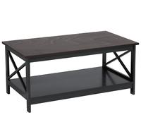 Mobiletto in laminato nero design vintage Foster