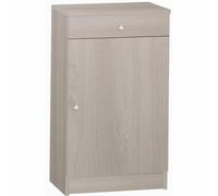 Mobiletto multiuso 46x34x80 cm Mobile armadietto olmo con cassetto