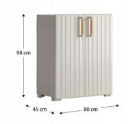 Mobiletto multiuso basso Keter Groove