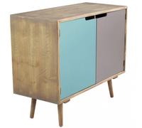 Mobiletto Niagara 80x35,5x66,8 h cm in Legno Multicolor