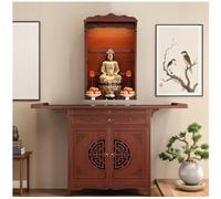 Mobiletto Per Meditazione Buddista, Tavolo Da Altare In Bambù Con Cassetto E Contenitore, For Statue Buddiste,BambùS,per Meditazione,Divinazione(80cm/31.5in)