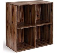 Mobiletto Per Vinili Zomo Vs-Box 400 Zebrano