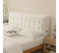 Mobiletto porta scarpe, Cuscino di supporto for il posizionamento dello schienale lungo, completamente imbottito e spesso, con tasche laterali, cuscino a cuneo for camera da letto(D,70"/180cm)