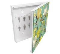 Mobiletto Portachiavi 30x30 cm | Bianco | A Destra | Montaggio a Parete