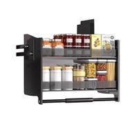 Mobiletto Portaoggetti Estraibile Da Parete, Ripiano Scorrevole Estraibile Da Parete For Cucina, Capacità Di Carico Di 30 Kg, Salvaspazio, For Cucina, Bar E Ristorante(900mm cabinet)